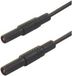 SKS Hirschmann Test & Measurement MLS GG 25/2,5 sw Veiligheidsmeetsnoer