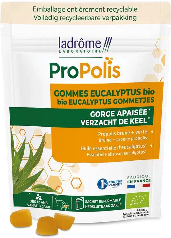 Ladrôme Propolis Eucalyptus Bio 45GR