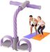 Wan GmbH Bande de résistance Pédale - Corde de fitness - Sport à domicile - 6 tubes élastiques - Violet