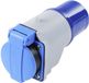 Sygonix SY-5491844 CEE-CARA-adapter 16 A 3-polig 230 V/AC 1 stuk(s)