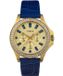 Timex Kaia TW2W10800 Horloge - Leer - Blauw - Ø 40 mm