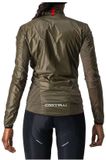 Castelli Aria Shell Jas Vrouw Moss Brown L