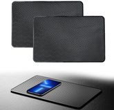 Bol 2 Stuks Tapis antidérapant - Sans silicones - Pour tableau de bord, lunettes et téléphones - 27x15 cm