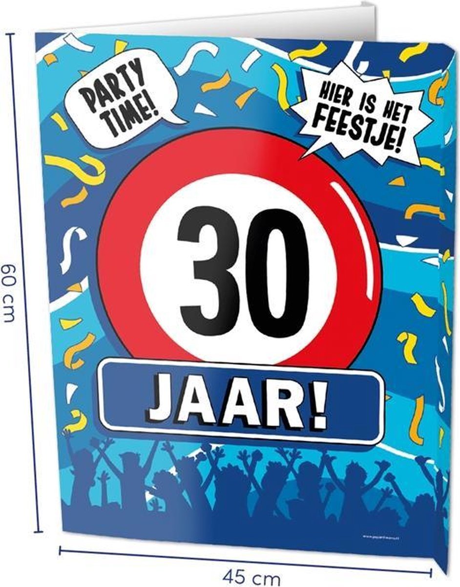 - Uithangbord - Window signs - 30 jaar