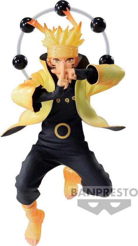 Banpresto Co., Ltd. Banpresto Naruto Shippuden - Vibration Stars - Uzumaki Naruto V Special Statue 14cm