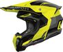 Airoh Twist 3 Fancy Motocrosshelm - Zwart/grijs/fluo-geel - Maat XL
