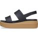 Crocs Sandaal bruin / zwart gemêleerd