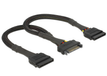DeLOCK 60135 Zwart 0,25m