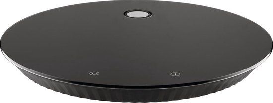 Alessi Plissé Weegschaal - Zwart - USB - Ophangbaar