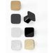 Viefe PRISM Bouton de meuble Métal Nickel poli 32 x 28 mm
