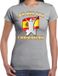 Bellatio Decorations Verkleed shirt voor dames - Spanje - grijs - voetbal supporter - themafeest XS