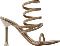Super Mode La Bottine Souriante Paris Sandalen met hak goud