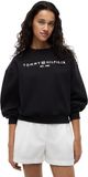 Tommy Hilfiger Dames Corp Logo Mdrn Swtsrt WW0WW47831 Pullover Sweatshirt