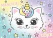Nathan Puzzle Arc-en-ciel Chaton - 100 Pièces