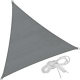 TecTake Voile d'ombrage gris