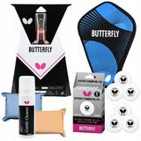 VICTAS Butterfly Zhang Jike Tafeltennisset: Racket, Schoffels, Bal & Vloeistof