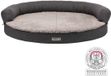 Trixie Orthopedisch Hondenbed - Donkergrijs Pluche, 100x80x25 cm - Memory Foam, Afneembare Bekleding