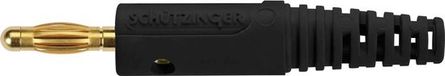 Schützinger DI FK 8 L Au / SW Connecteur à ressort noir 1 pièce