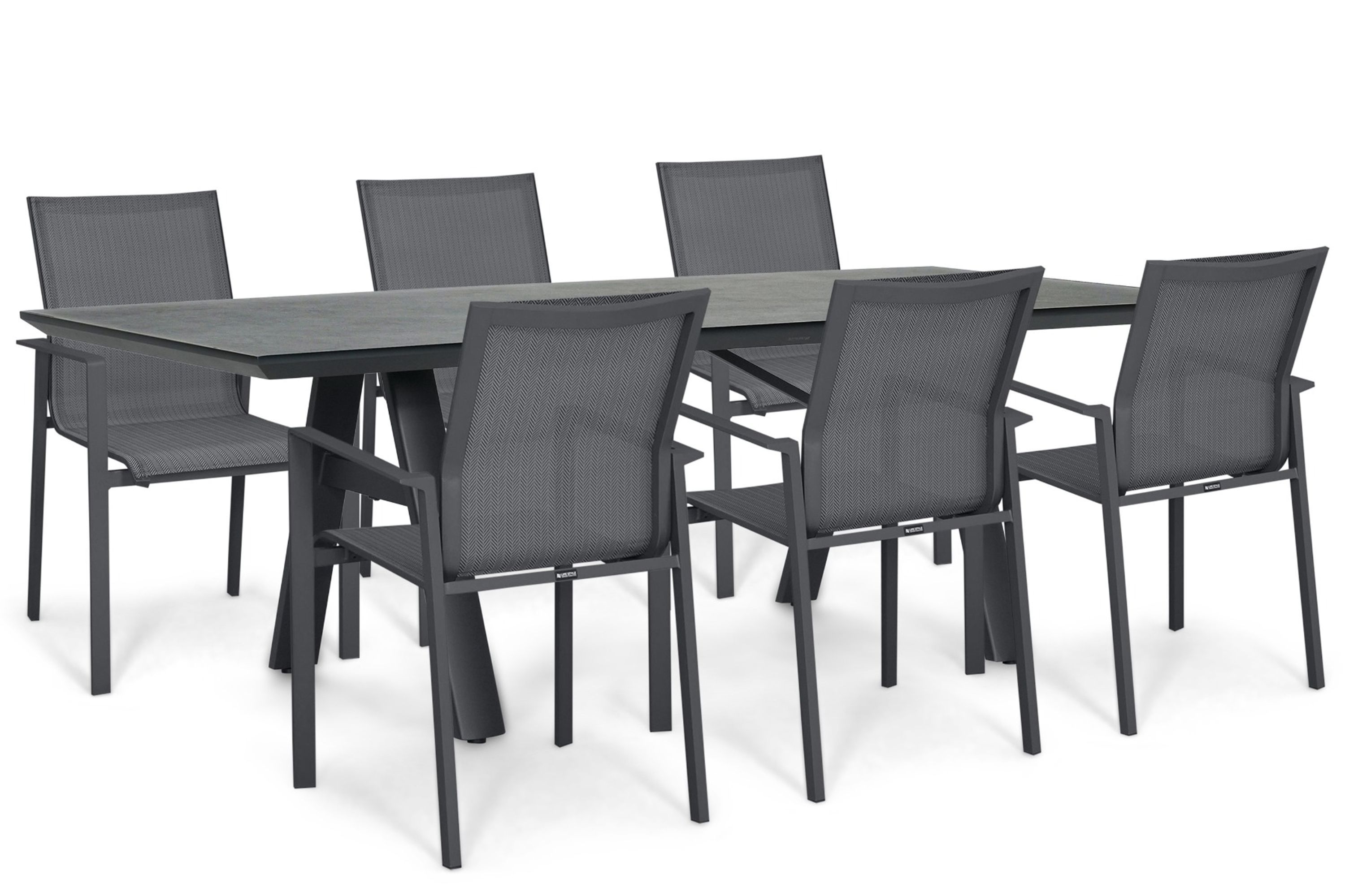 Lifestyle Garden Furniture Lifestyle Lifestyle Timo/Monza 230x100 cm dining tuinset 7-delig