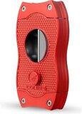Colibri V-Cut Sigarenknipper - Rood - 7mm V-Snede - Tot 60+ Ringmaat - Geschenkdoos