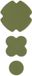 Prym Rub-on Patch STRETCH olijf 3st