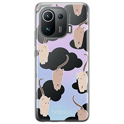 ERT GROUP mobiele telefoonhoesje voor Xiaomi MI 11 PRO - Babaco patroon Cats 015