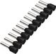 Cimco 187503 Adereindhulzen 1.5 mm² Deels geïsoleerd Zwart 500 stuk(s)
