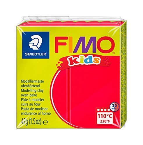 Staedtler Fimo Kids Normal Block - 42 g - Red