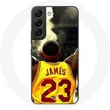 Maniacase Etui voor Samsung Galaxy S22 Lebron James Basketballer