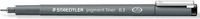 STAEDTLER Pigment Liner Fineliner - 0.3mm - Black