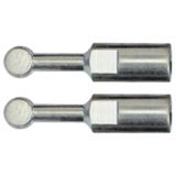 KS Tools Kogelkoplageradapterset, 2-delig, Ø 6,0 mm 700.1505
