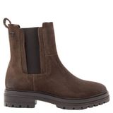 Lazamani Nola suède enkelboots - donkerbruin