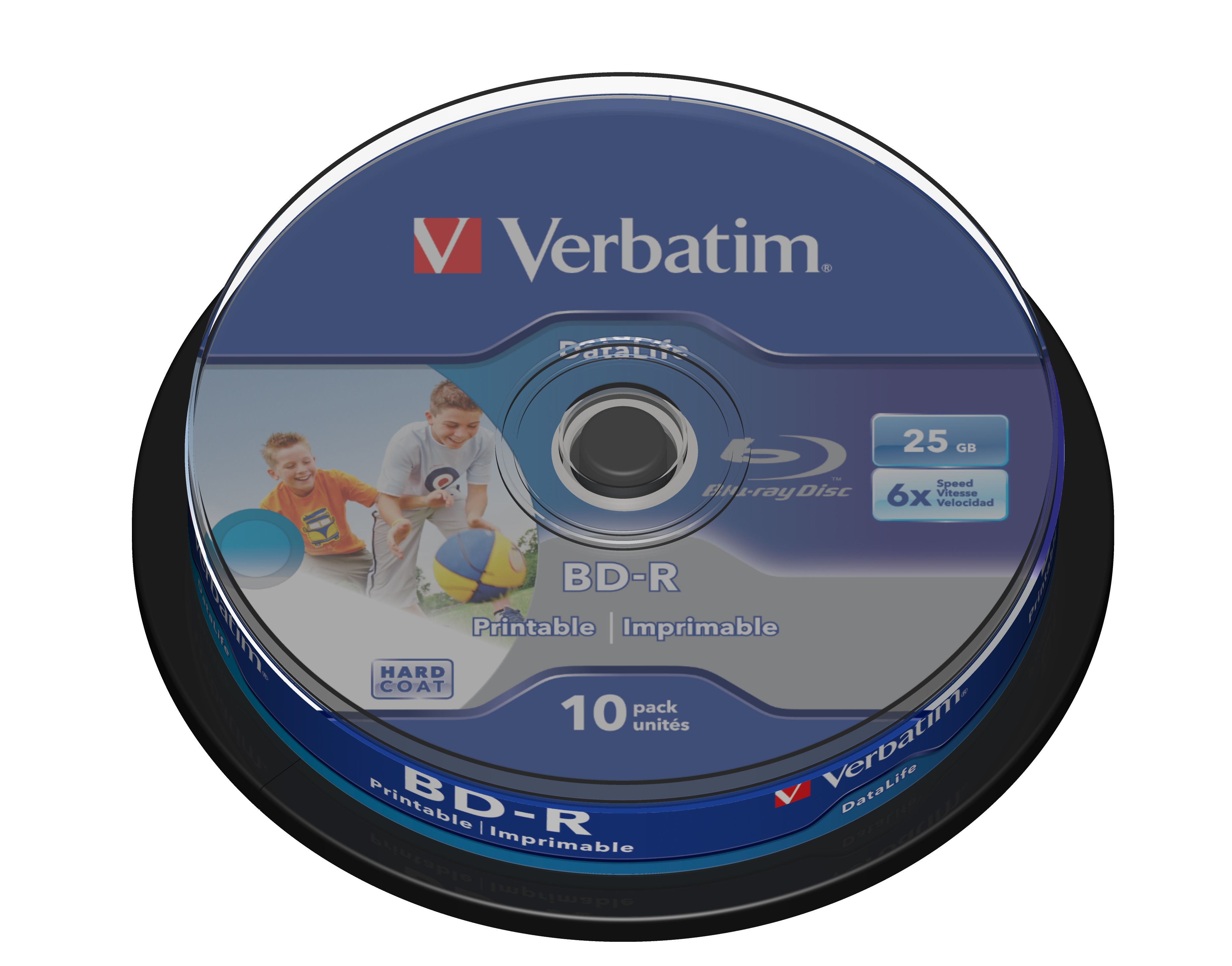 Verbatim BD-R 25GB - 10-pack - Spindle - Printable
