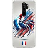 Xiaomi Redmi Note 8 Pro Coq francais bedrukt siliconen hoesje
