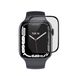 eSTUFF Flexibele Hybrid Glass Screen Protector Apple Watch Series 4/5/6/SE 40mm Clear/Black