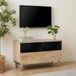 Maison Exclusive - Meuble TV, 70x33x46 cm, manguier massif