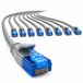1aTTack.de 660257 Cat6 Cat.6 Kabel Cat Netwerkkabel 0,5 m - Slanke patchkabel (kleine diameter - zeer flexibel) 1000 Mbit/s - 10 stuks - Grijs