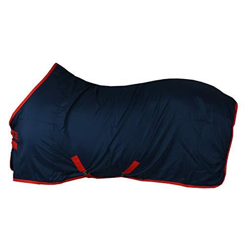 Amigo Horseware Mio Stalplaat 7-0 inch Navy/Rood