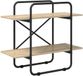 vidaXL Boekenplank 2-laags 60 x 35 x 70 cm Sonoma Eiken