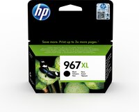 HP 967XL originele high-capacity zwarte inktcartridge single pack / zwart