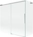 Mexen Rox L badwand 2-delig schuifbaar 160 + 70 x 150 , transparant, chroom