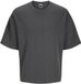 JACK&JONES JCOINTERLUDE FABRIC TEE SS CREW NECK Jongens T-shirts Grijs