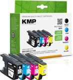 KMP 1524,4805 Inktcartridge 4 stuk(s) Compatibel Zwart, Cyaan, Magenta, Geel