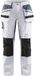 Blåkläder Dames Schildersbroek met stretch 7910-1000 - Wit/zwart - D19