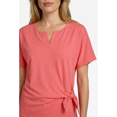 CS the Label top koraalrood