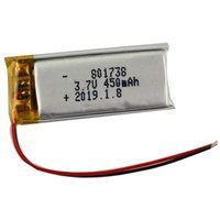 YUNIQUE NEDERLAND Oplaadbare Lipo Batterij 801738 (3.7V, 450mAh)