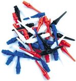 Harrows Softtip punten dimple 2BA - 1000 stuks - Zwart