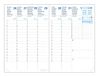 QUO VADIS Navulverpakking 16 maanden - 2025-2026 - SD Business - Weekplanner - Meertalig - 10x15cm - Wit papier