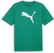 Puma teamRISE Logo Cotton Shirt Senior - Vert - Blanc - Taille XL