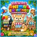Kawaii Animal Buildings Coloring Book: Book 2: Sky & Jungle Friends